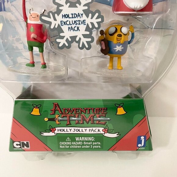 Adventure Time Holly Jolly Pack Jake Finn LSP Shelby Ice King Toys R Us Damaged - Picture 4 of 16